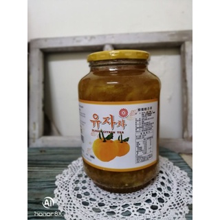 《現貨》韓國蜂蜜柚子醬.柚子茶2kg營業用～超商蝦皮一單一罐～果肉多2025/11/05