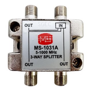 MS 明視 液晶用寬頻分配器 MS-1031A 1進3出 5-1000MHZ 有線/數位共用