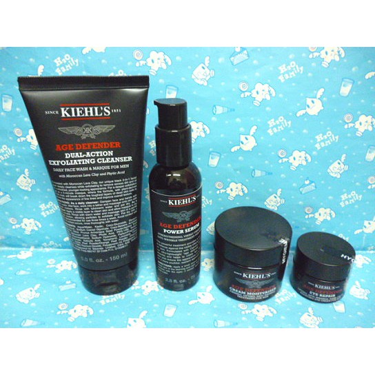 Kiehl S 契爾氏超能全效男性緊膚精華 火山淨膚泥 超能全效男性抗痕眼霜 緊膚水凝露 緊膚霜 雪兒美妝 蝦皮購物