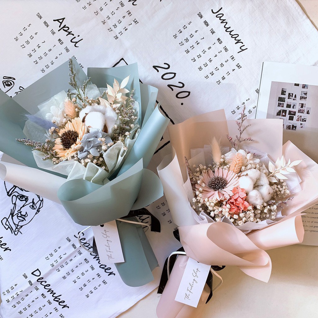 熱銷款畢業花束 可以自己搭配包裝 畢業花束畢業季太陽花束乾燥花束向日葵花束棉花花束韓系花束情感販賣所 蝦皮購物