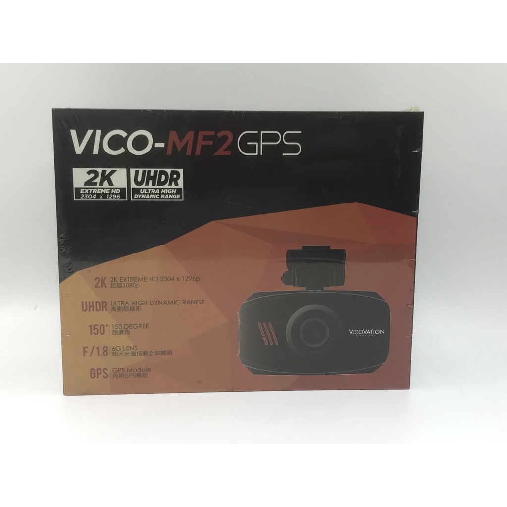VICO MF2 GPS 高畫質行車記錄器(搭贈micro SD 16G記憶卡)