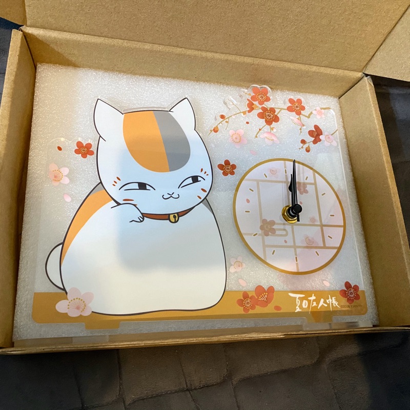 夏目友人帳壓克力時鐘 蝦皮購物