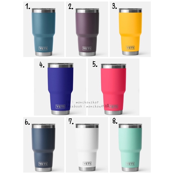 (部分在台）YETI 30oz 真空雙層保冰杯 附蓋 冰霸杯 雪人杯 美國代購