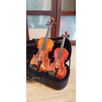 二手幼兒童學習練習小提琴兩尺寸 今日特價 送琴架