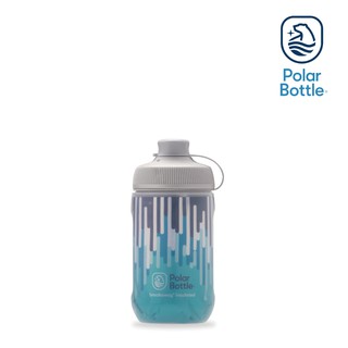 Polar Bottle 12oz MUCK 雙層保冷噴射水壺 ZIPPER 水藍 / 單車水壺 自行車水壺 保冷水壺