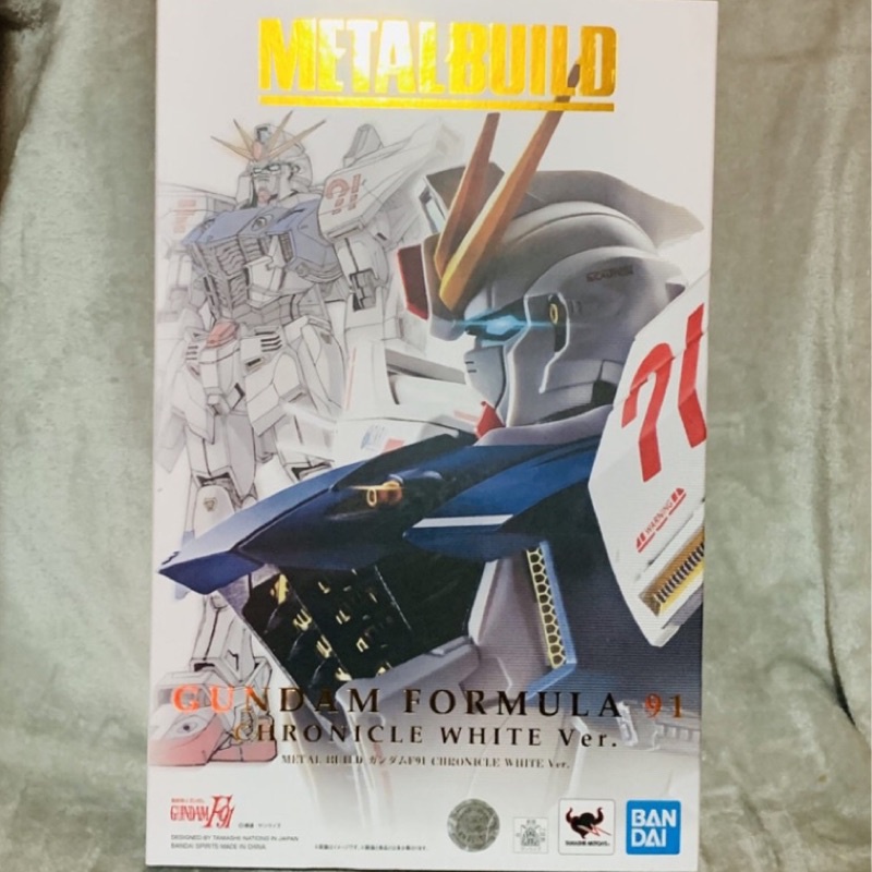 全新 現貨 BANDAI 萬代 METAL BUILD MB 鋼彈 F91 CHRONICLE WHITE 可動模型