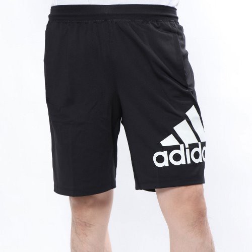 2019 三月ADIDAS 4KRFT SPORT BADGE OF SHORT 運動短褲黑白DU1592 | 蝦皮購物