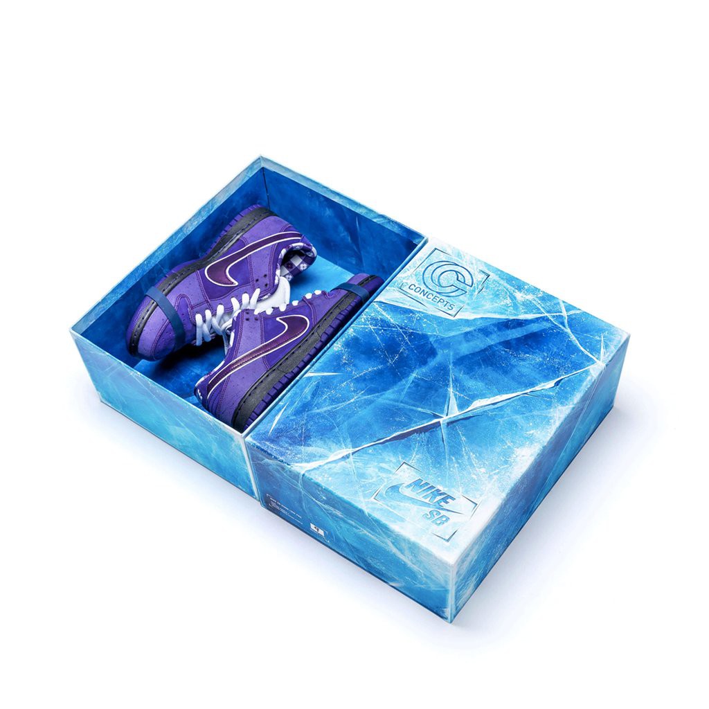 [JonnyBones] Nike SB Dunk Concepts Purple Lobster 紫龍蝦 特殊鞋盒