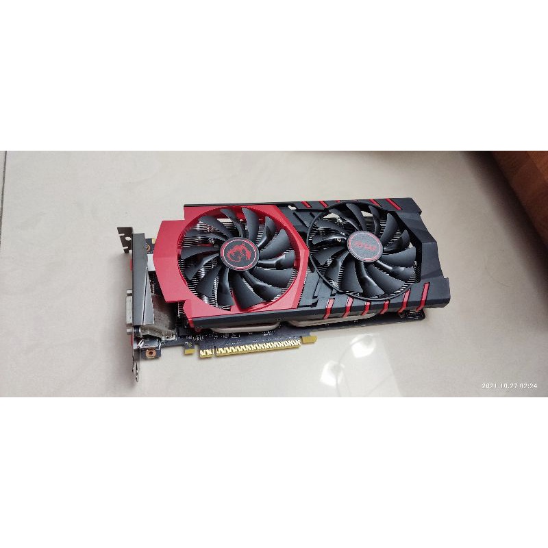 微星 gtx950 gtx-950 2G 2gb 超強顯卡 輸出測試正常