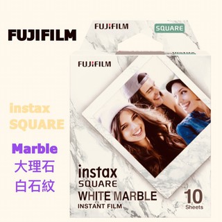 🌸現貨富士FUJIFILM instax SQUARE方形底片 Marble 大理石 白石紋 拍立得 SQ 底片 SP3