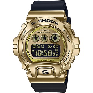 CASIO 卡西歐 G-SHOCK DW-6900 25週年金屬手錶 GM-6900G-9 開學季禮物
