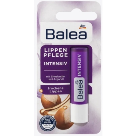 德國 Balea 保濕護唇膏 4.8g. 含天然乳油果木及摩洛哥堅果油