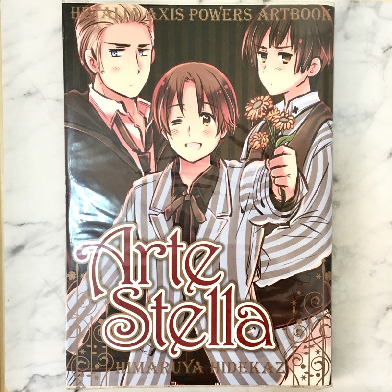 二手書】日丸屋秀和義呆利Axis powers Hetaria Art book Arte Stella