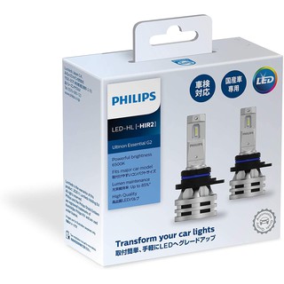 【免運·日本輸入】Philips LED 6500K HIR2 H11 H4 HB 飛利浦 大燈 霧燈 Ultinon