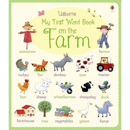My First Word Book on the Farm 我的第一本農場書