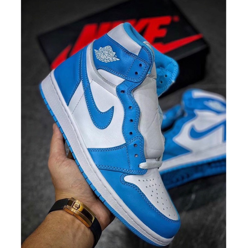 retro 1 carolina blue