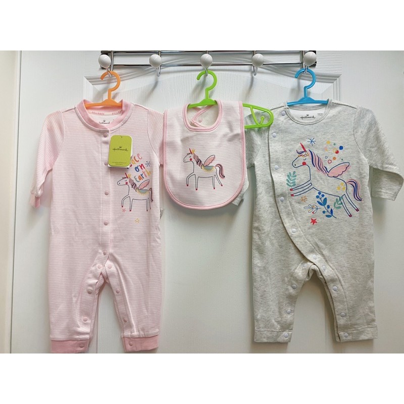 Hallmark Babies 三件組禮盒 0-3個月 女嬰 中華郵政免運費