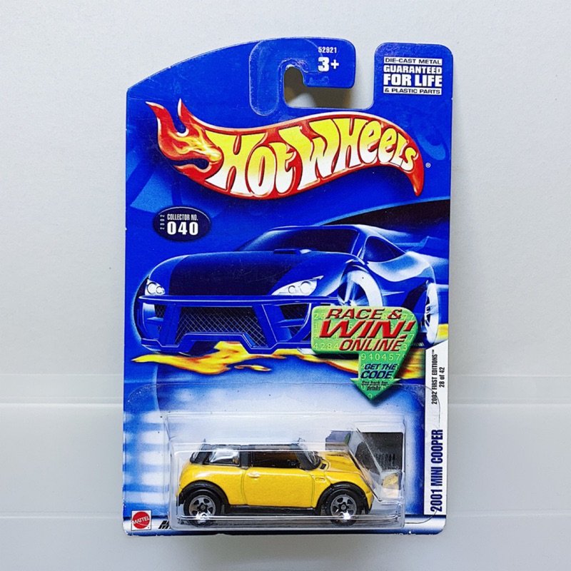 hot wheels 2001 mini cooper