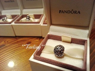 **Feeling**全新真品 PANDORA 潘朵拉 品味時尚 925純銀 圓型圖騰 Circles