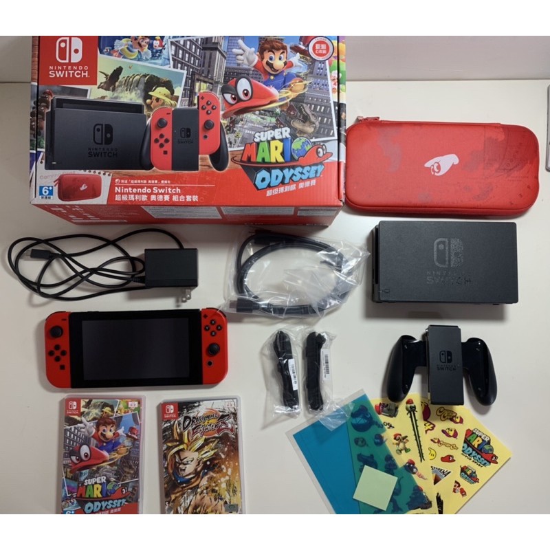 Switch 超級瑪利歐 奧德賽同捆組+Switch Pro