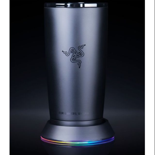 全新Razer Mug Holder 雷蛇幻彩水杯  電競保溫杯 智能水杯