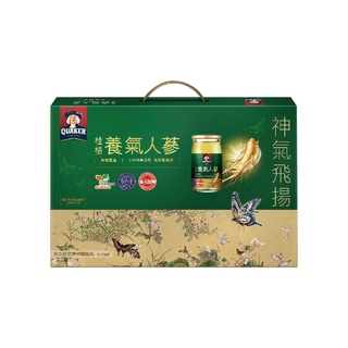 桂格 無糖養氣禮盒 (60ml/12瓶/禮盒)【杏一】