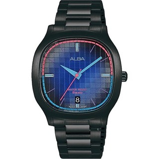 ALBA 雅柏 方型復古休閒腕錶 VJ42-X308SD AS9L87X1 (SK032)