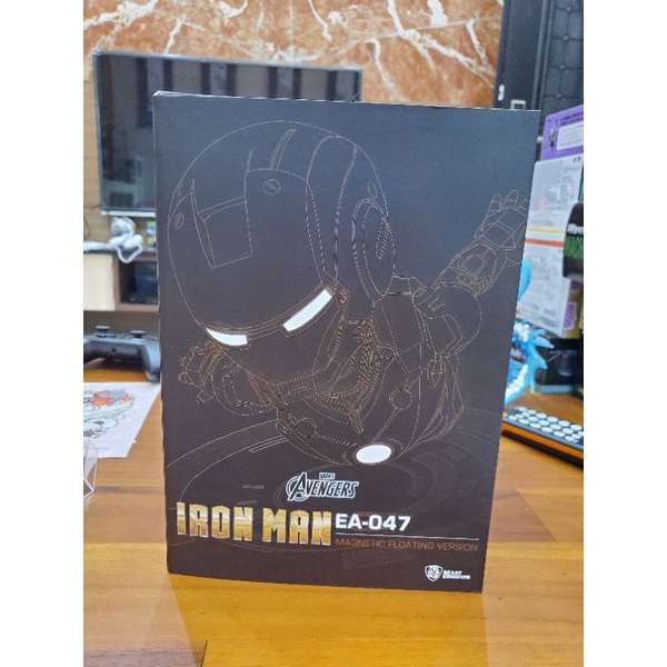 磁浮鋼鐵人 黑金特別版 Iron Man EA-047 復仇者聯盟 Avengers 磁浮鋼鐵人