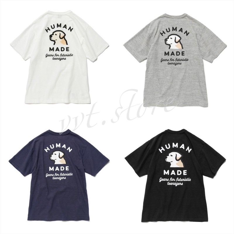 HUMAN MADE 22SS POCKET T-SHIRT 短袖T恤 小狗