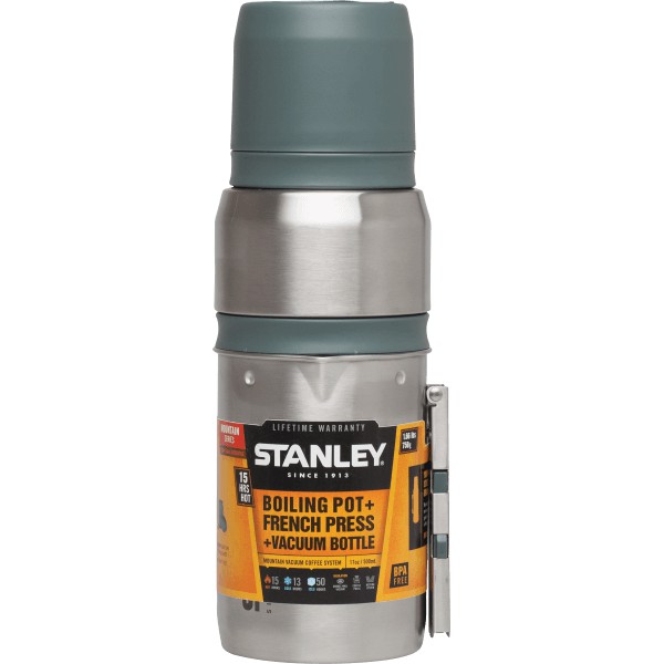 [最後三組絕版出清2500]Stanley 多用途真空保溫咖啡瓶組/0.5L(露營泡咖啡/泡茶萬用壺/保溫瓶/個人杯鍋)