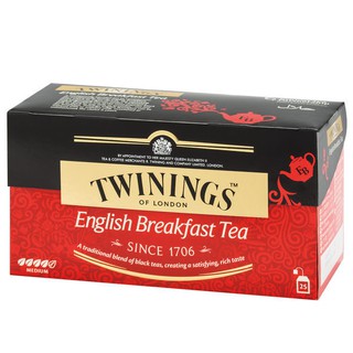 【Twinings唐寧茶】英倫早餐茶(2g*25包)