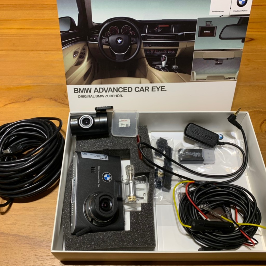 零件機 Bmw 原廠前後雙鏡頭行車記錄器正原廠零件car Eye Full Hd 停車錄影模式廣角 蝦皮購物