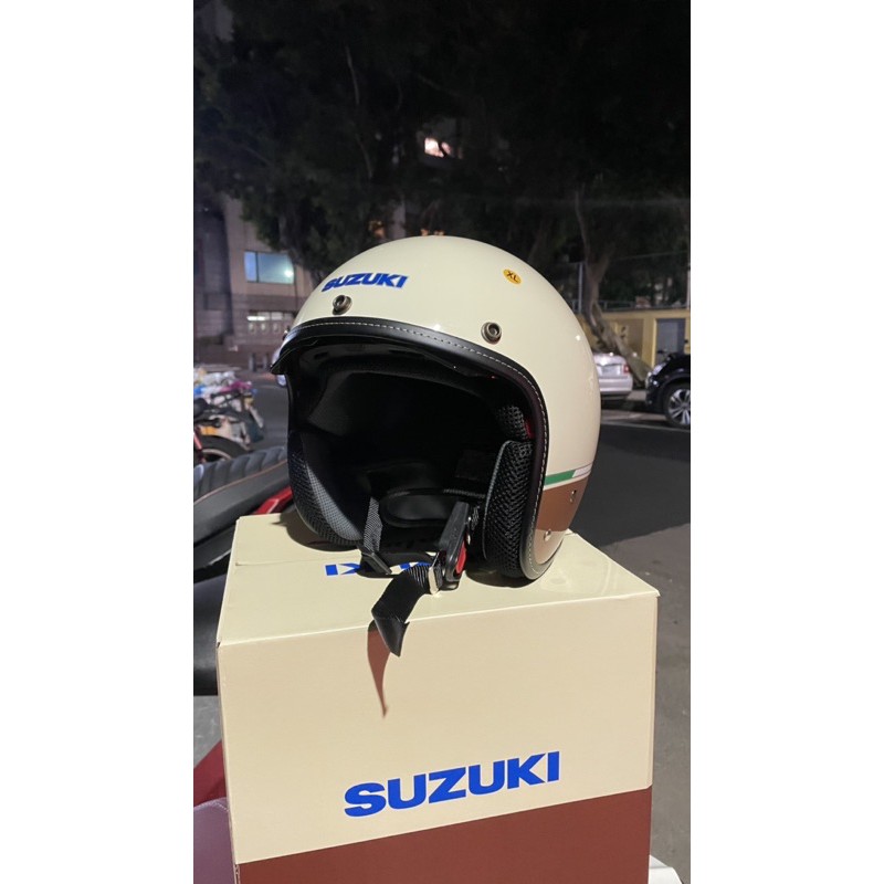 Zeus 安全帽 Suzuki Saluto配色 XL號
