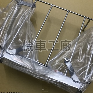 機車工廠 新勁戰 四代 四代戰 五代戰 新勁戰 五代 貨架 載貨架 後鐵架 電鍍 不生鏽 熊貓 UBER 台灣製造