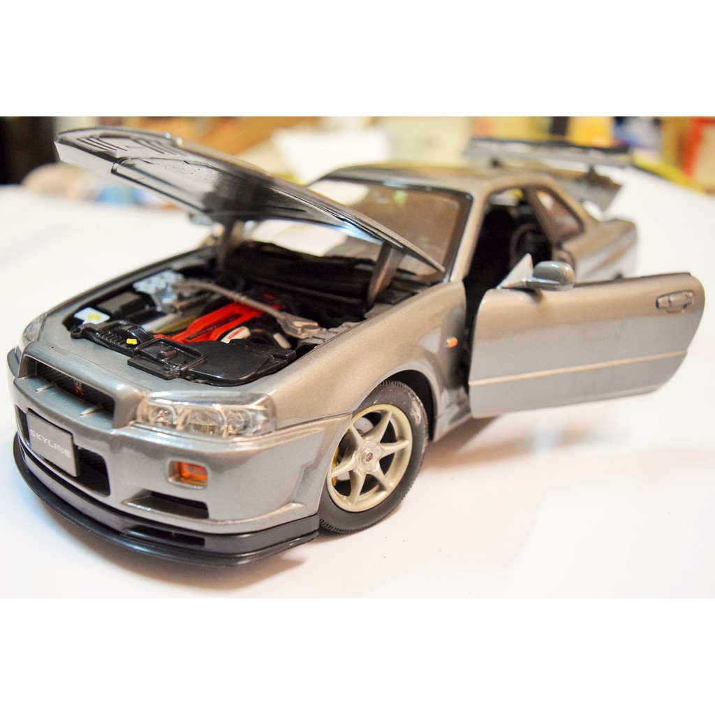 Top 1 18 R34 Gtr Skyline 首都高超級猛獸最後絕版登場 蝦皮購物