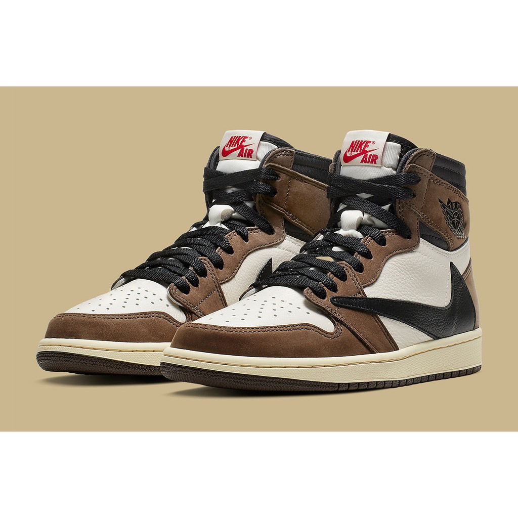 全新現貨Travis Scott x Nike Air Jordan 1 Retro High OG AJ1  超強聯名反勾倒勾喬丹極限量籃球鞋CD4487-100 | 蝦皮購物