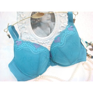 拜金的店 思薇爾內衣 SWEAR （70E=32E )S231958 NK 藍綠色內衣(軟鋼圈)