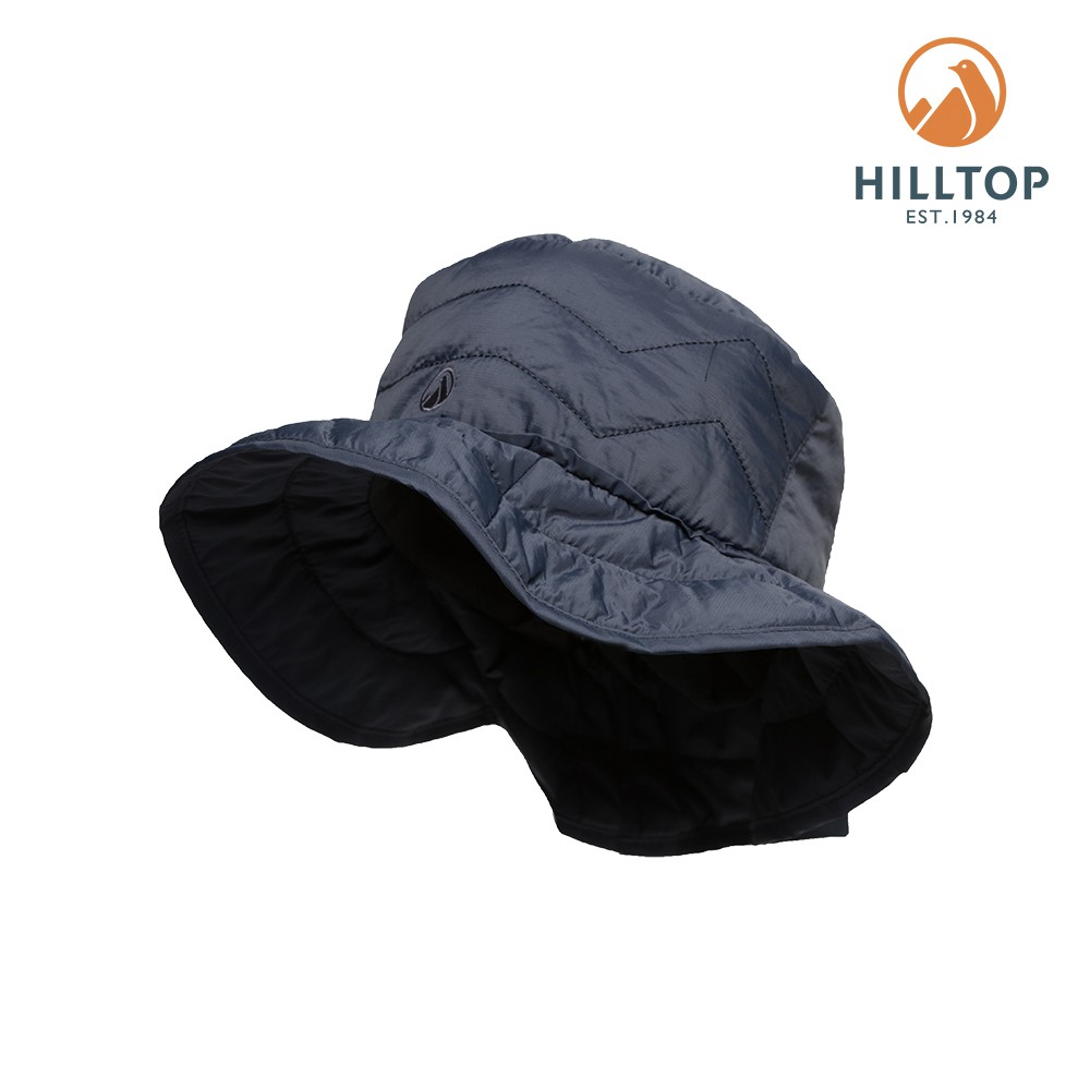 【Hilltop山頂鳥】3M保暖科技棉圓盤遮陽帽H41XW2黑