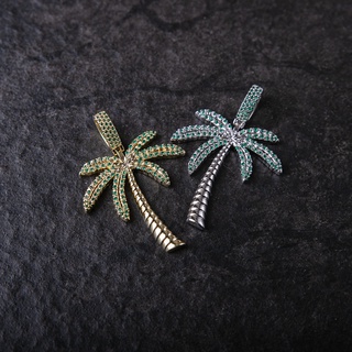 嘻哈滿鑽棕梠樹墜飾 ICED PALM TREE PENDANT