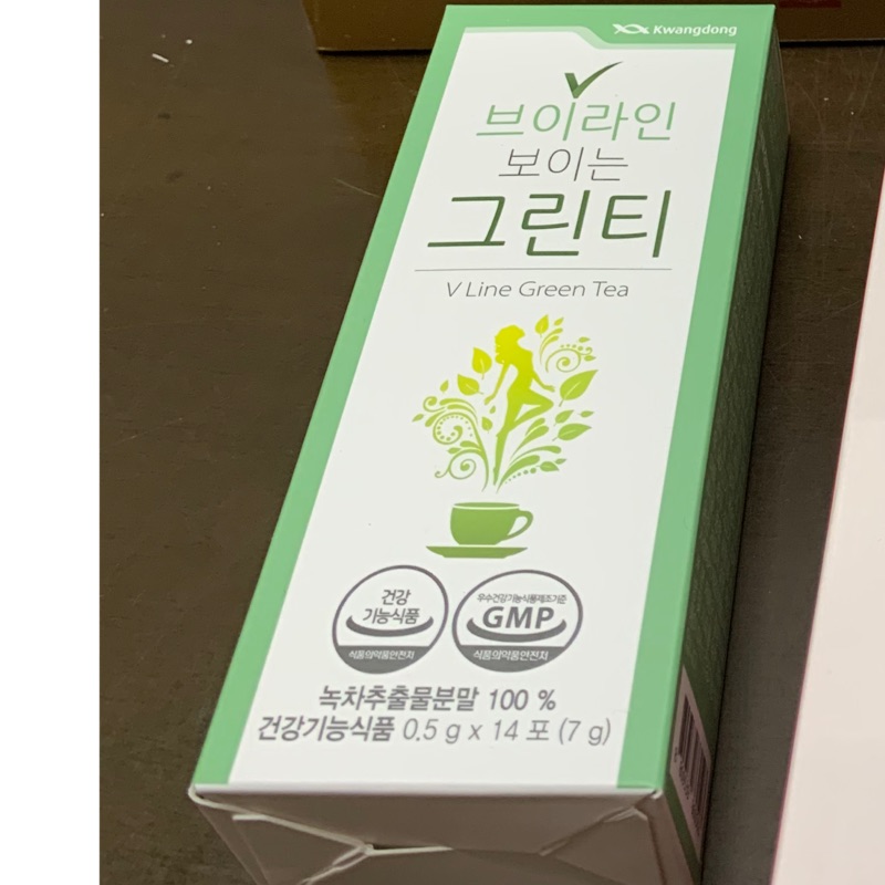 🇰🇷韓國V-line有機兒茶素 / 綠茶 (盒裝14入)
