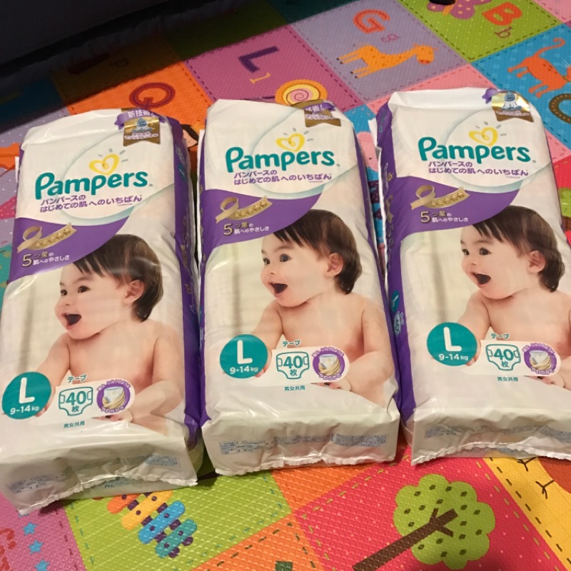 Pampers 幫寶適/紫幫/日本境內（黏貼型）