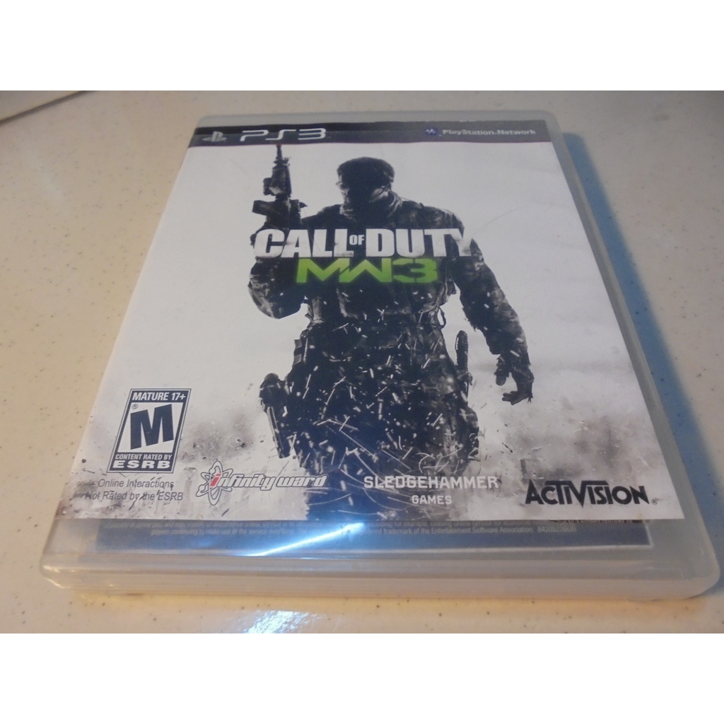 PS3 決勝時刻-現代戰爭3 Call of Duty: MW 3 COD8 英文版 直購價600元 桃園《蝦米小鋪》