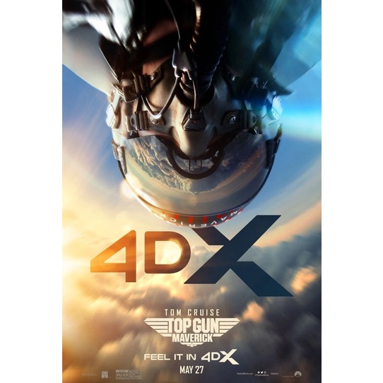 捍衛戰士：獨行俠 4DX海報 換 IMAX海報 Top Gun: Maverick