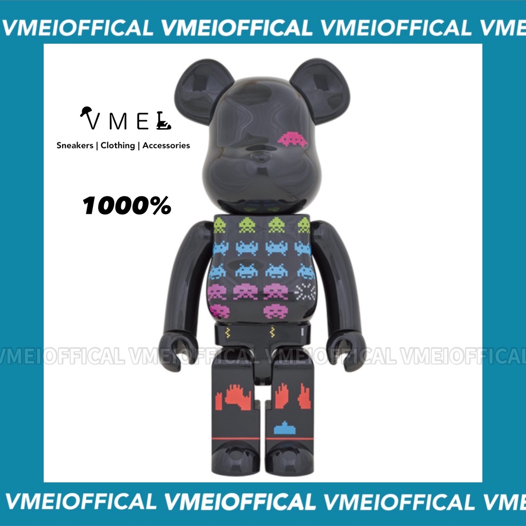 【VMEI】BE@RBRICK SPACE INVADERS 太空侵略者 1000% 全新現貨 庫柏力克熊