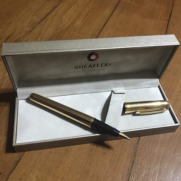 全新 美國 Sheaffer Prelude 西華 序曲系列鋼珠筆(金色) 原子筆 送禮自用皆可