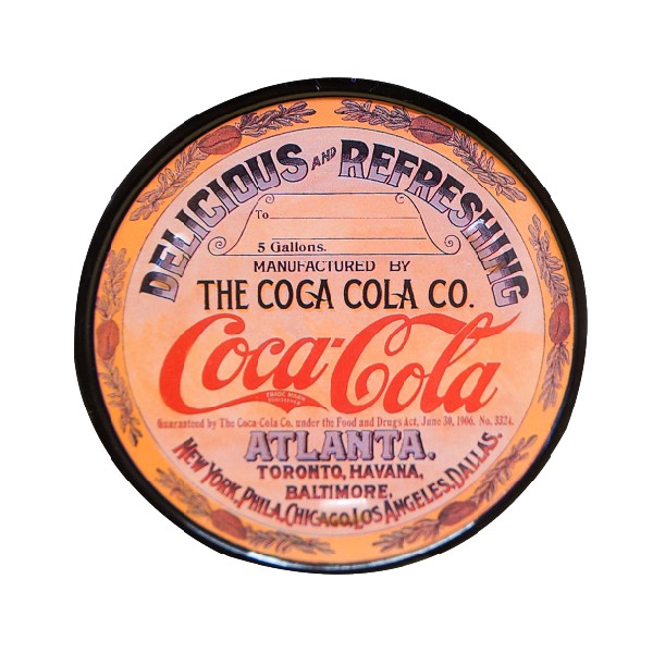 『現貨』復刻版 可口可樂紀念杯墊（復刻文字款）60年代 復古可口可樂風格