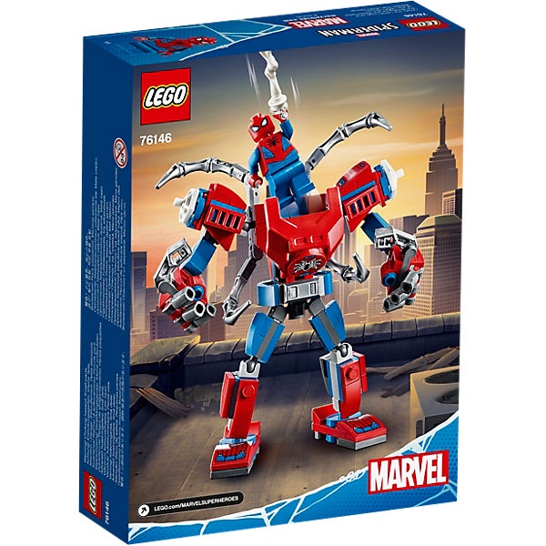 **LEGO** 正版樂高76146 超級英雄系列 漫威 蜘蛛人機甲  全新未拆 現貨 台灣出貨