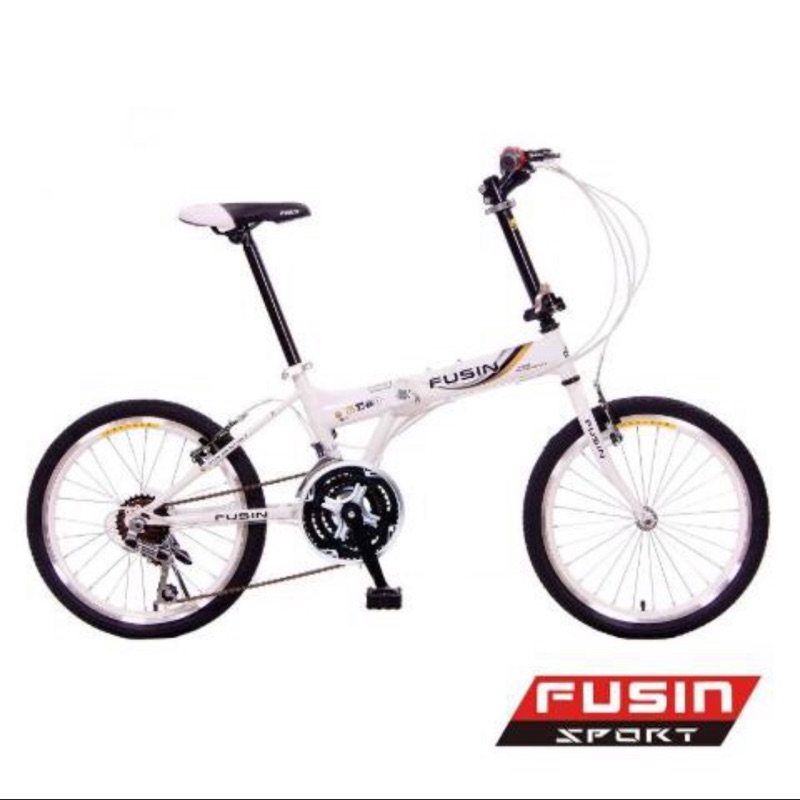 Fusin 新騎生活f101 吋21速摺疊自行車 服務升級免組裝 蝦皮購物