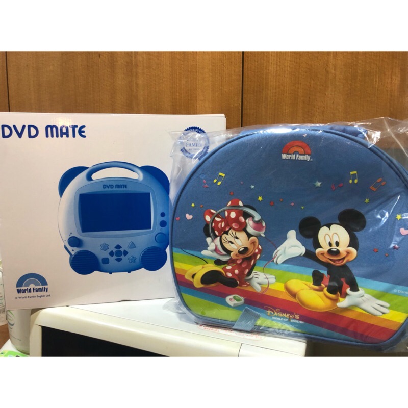 迪士尼美語 DVD 播放器（附贈手提袋）