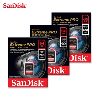 新款 SANDISK Extreme Pro SDXC UHS-I V30 64G 128G 256G 記憶卡